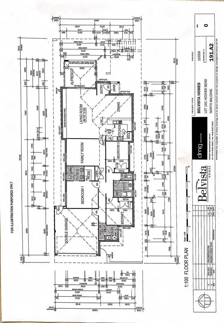 Floorplan of Homely house listing, 28 Hoover Bend, Baldivis WA 6171