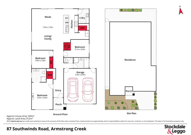 Floorplan of Homely house listing, 87 Southwinds Road, Armstrong Creek VIC 3217