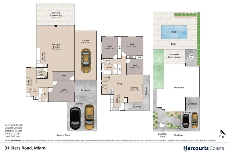 Floorplan of Homely house listing, 31 Kiers Road, Miami QLD 4220
