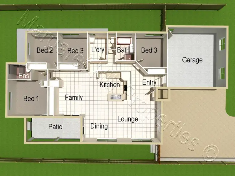 Floorplan of Homely house listing, 18 Mont Blanc Place, Mount Louisa QLD 4814