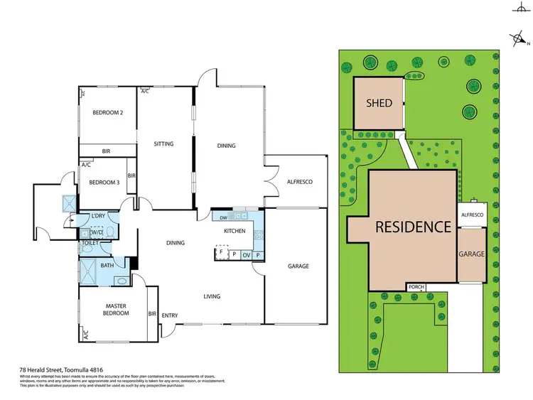 Floorplan of Homely house listing, 78 Herald Street, Toomulla QLD 4816