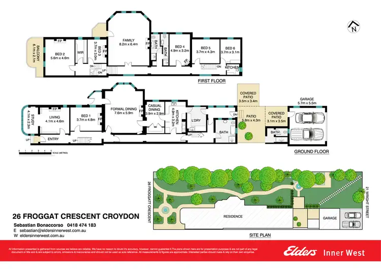 Floorplan of Homely house listing, 26 Froggatt Crescent, Croydon NSW 2132