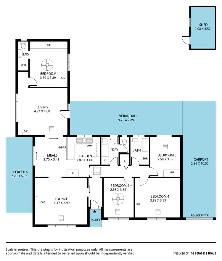 Floorplan of Homely house listing, 18 Purelli Avenue, Fairview Park SA 5126