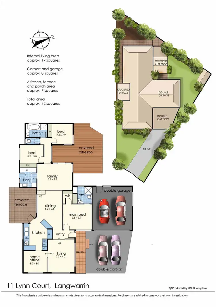 Floorplan of Homely house listing, 11 Lynne Court, Langwarrin VIC 3910