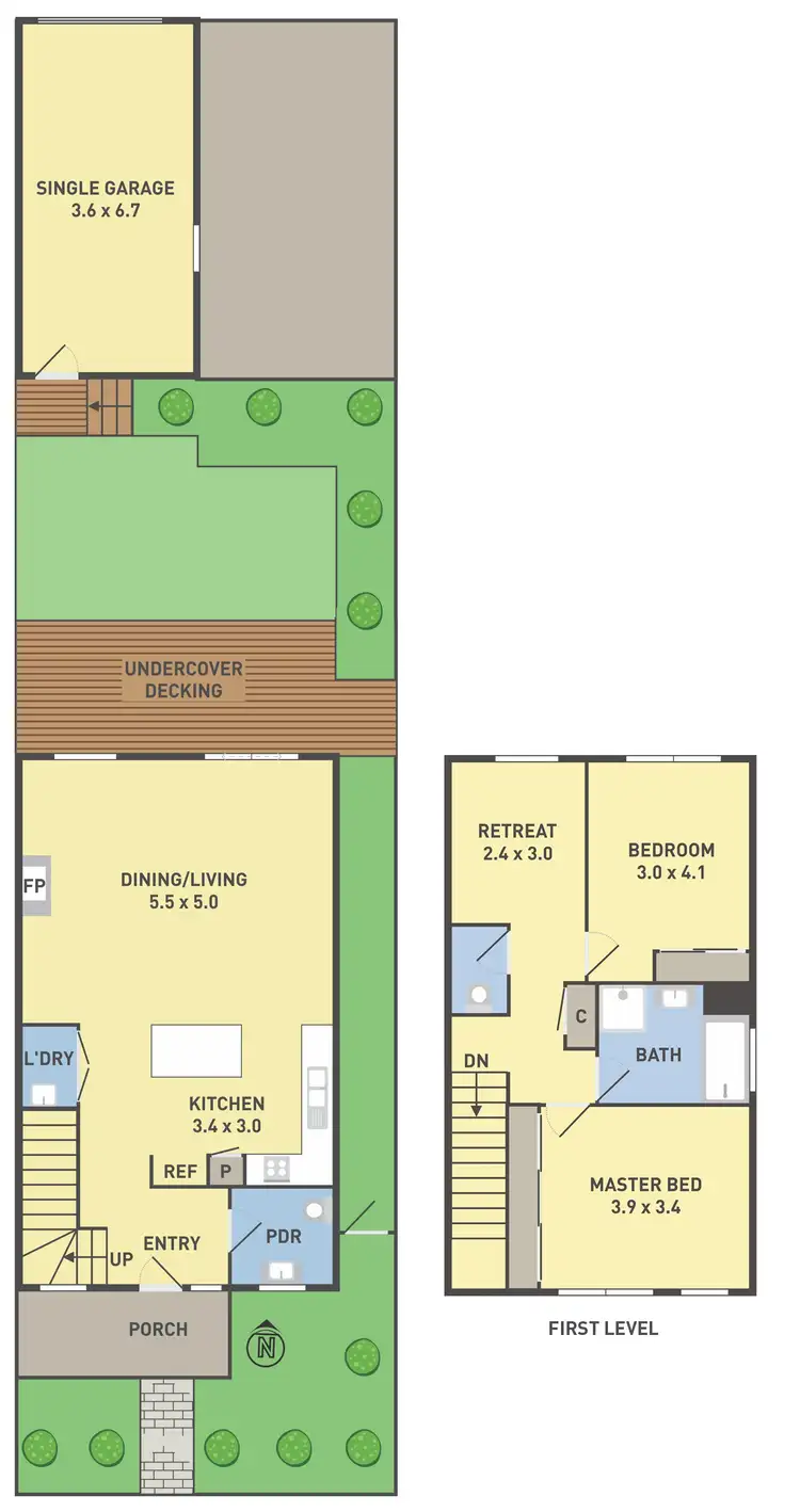Floorplan of Homely house listing, 17 Erinbank Crescent, Westmeadows VIC 3049