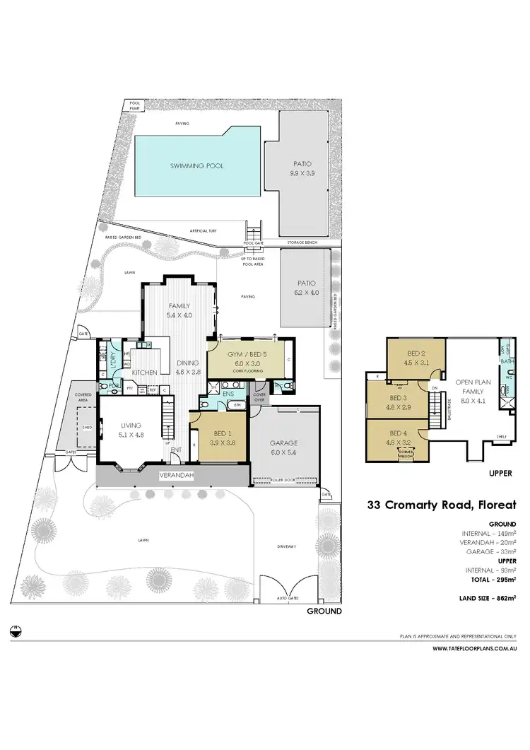 Floorplan of Homely house listing, 33 Cromarty Road, Floreat WA 6014