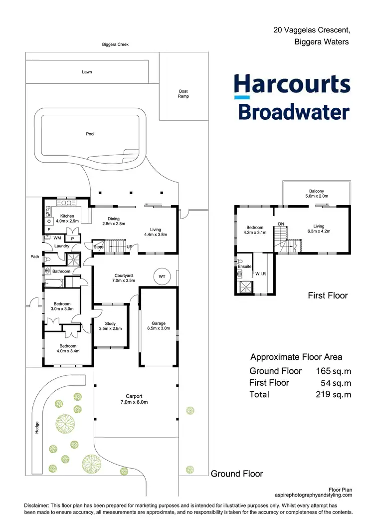Floorplan of Homely house listing, 20 Vaggelas Crescent, Biggera Waters QLD 4216