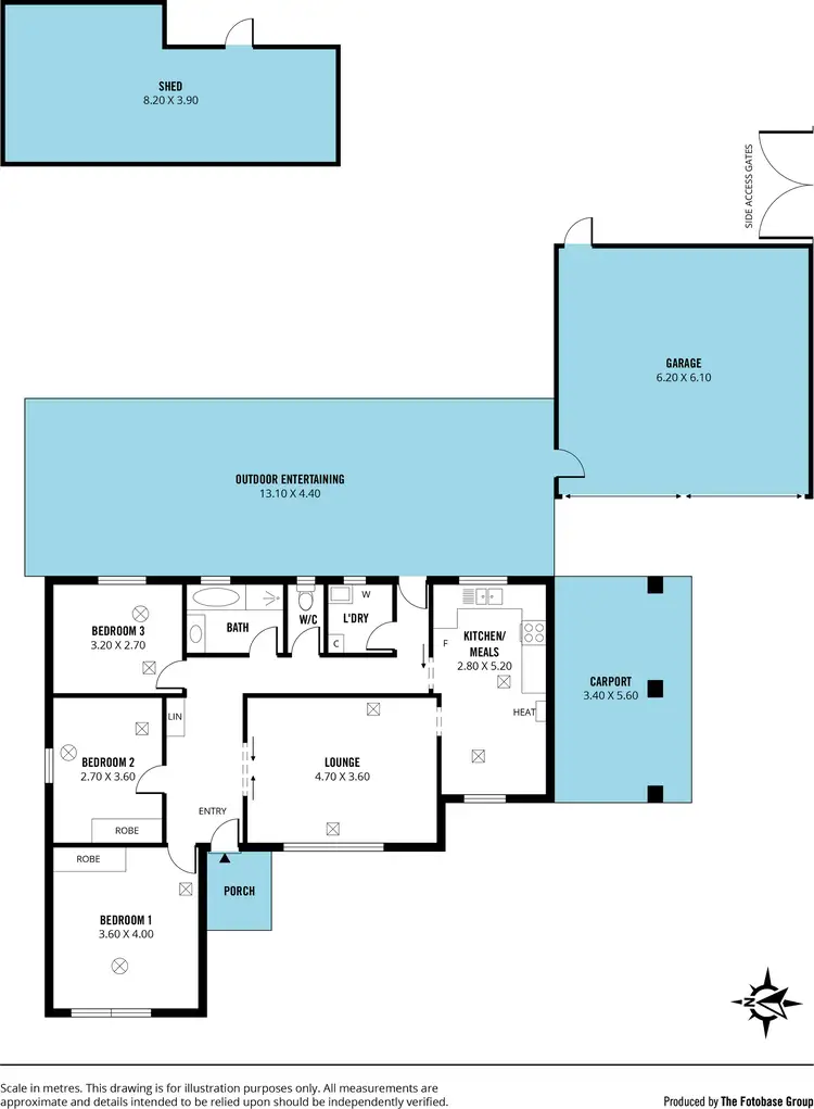 Floorplan of Homely house listing, 18 Barbara Avenue, Morphett Vale SA 5162