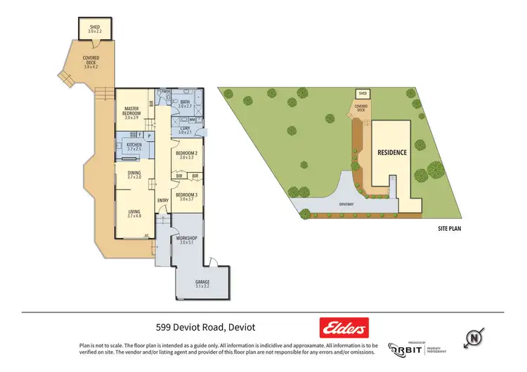 Floorplan of Homely house listing, 599 Deviot Road, Deviot TAS 7275