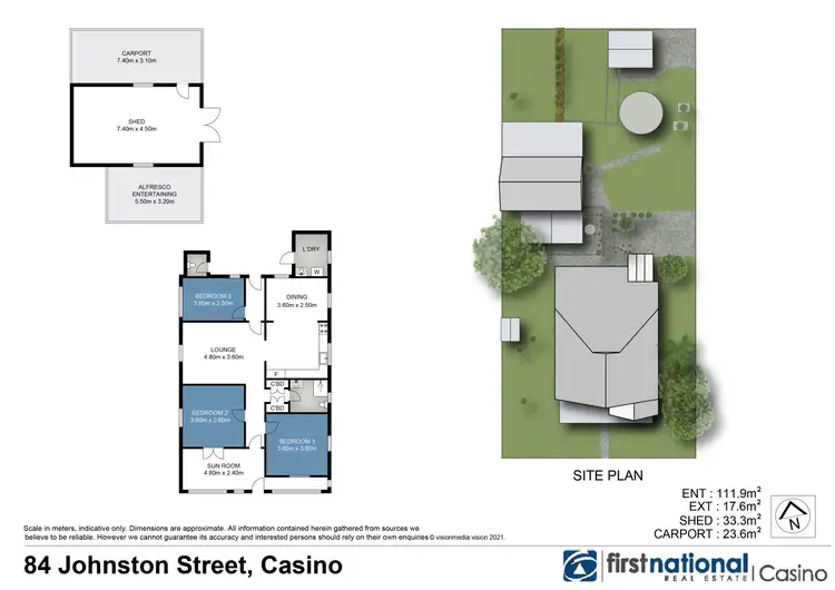 Floorplan of Homely house listing, 84 Johnston Street, Casino NSW 2470