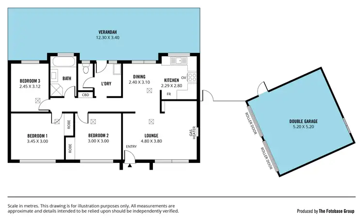 Floorplan of Homely house listing, 5 Bovard Court, Trott Park SA 5158