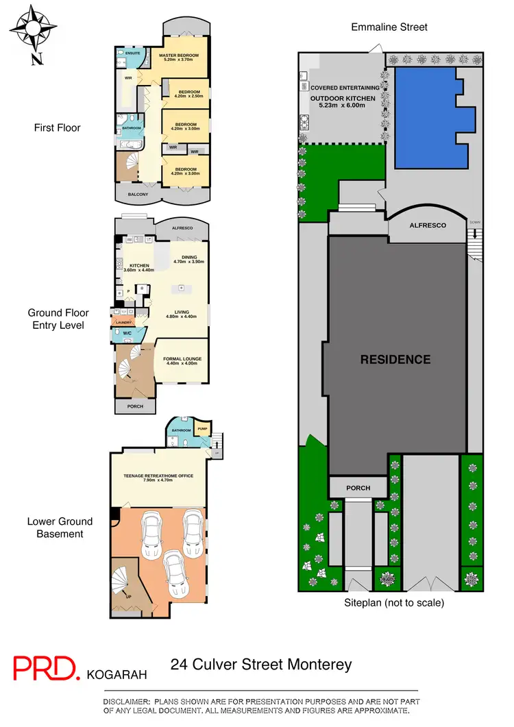 Floorplan of Homely house listing, 24 Culver Street, Monterey NSW 2217