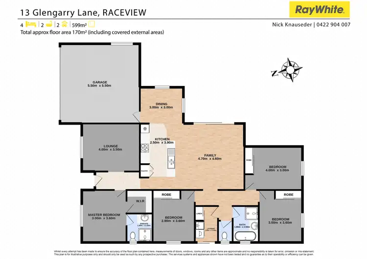 Floorplan of Homely house listing, 13 Glengarry Lane, Raceview QLD 4305
