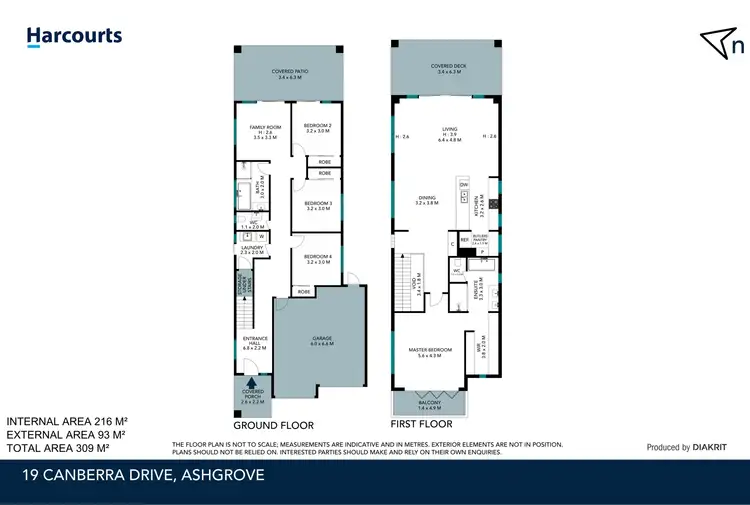 Floorplan of Homely house listing, 19 Canberra Drive, Ashgrove QLD 4060