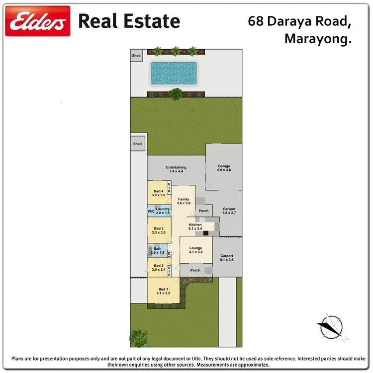 Floorplan of Homely house listing, 68 Daraya Road, Marayong NSW 2148