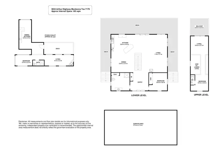 Floorplan of Homely house listing, 3834 Arthur Highway, Murdunna TAS 7178