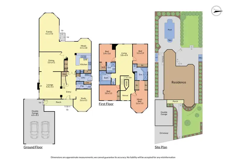 Floorplan of Homely house listing, 38 Wakley Crescent, Wantirna South VIC 3152