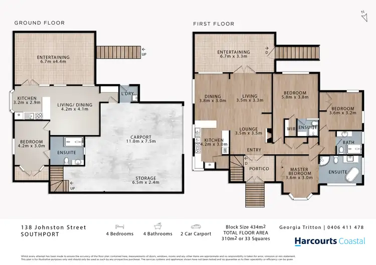 Floorplan of Homely house listing, 138 Johnston Street, Southport QLD 4215
