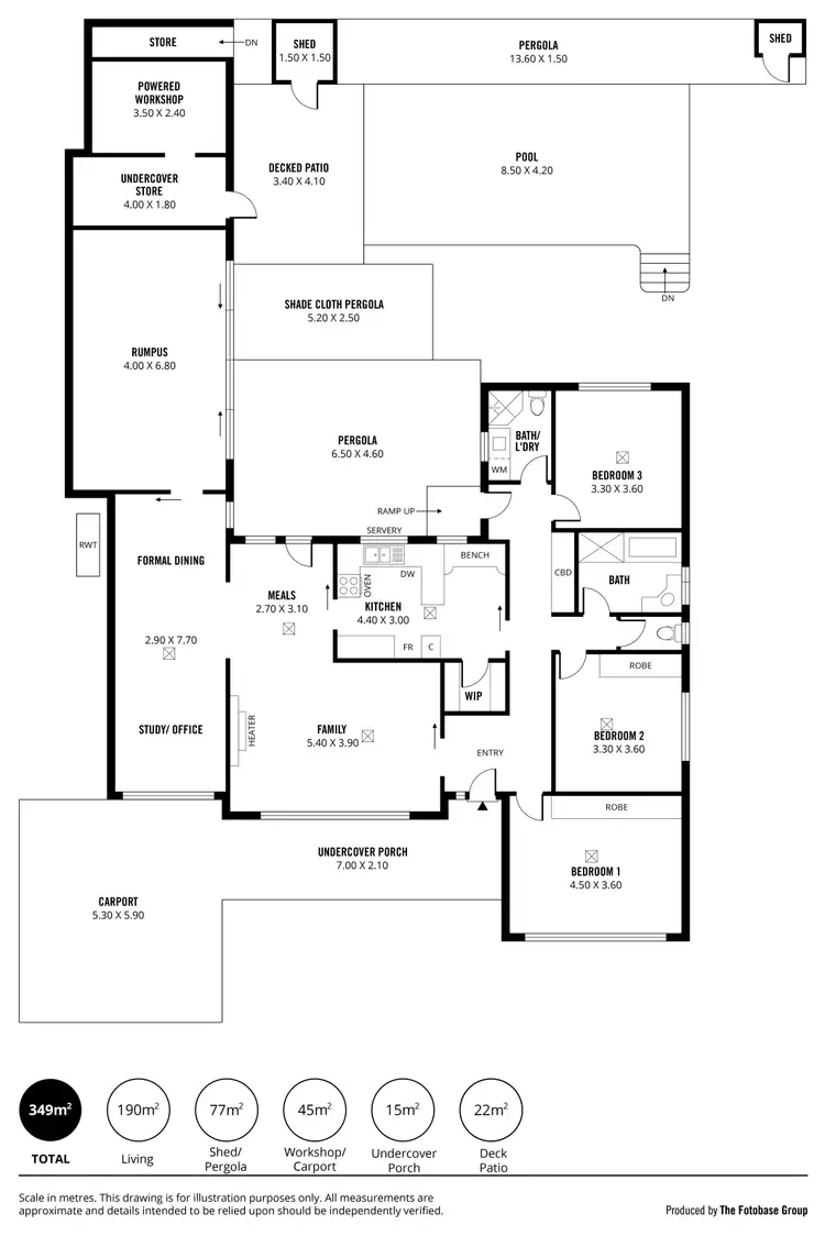 Floorplan of Homely house listing, 15 Grant Avenue, Lockleys SA 5032