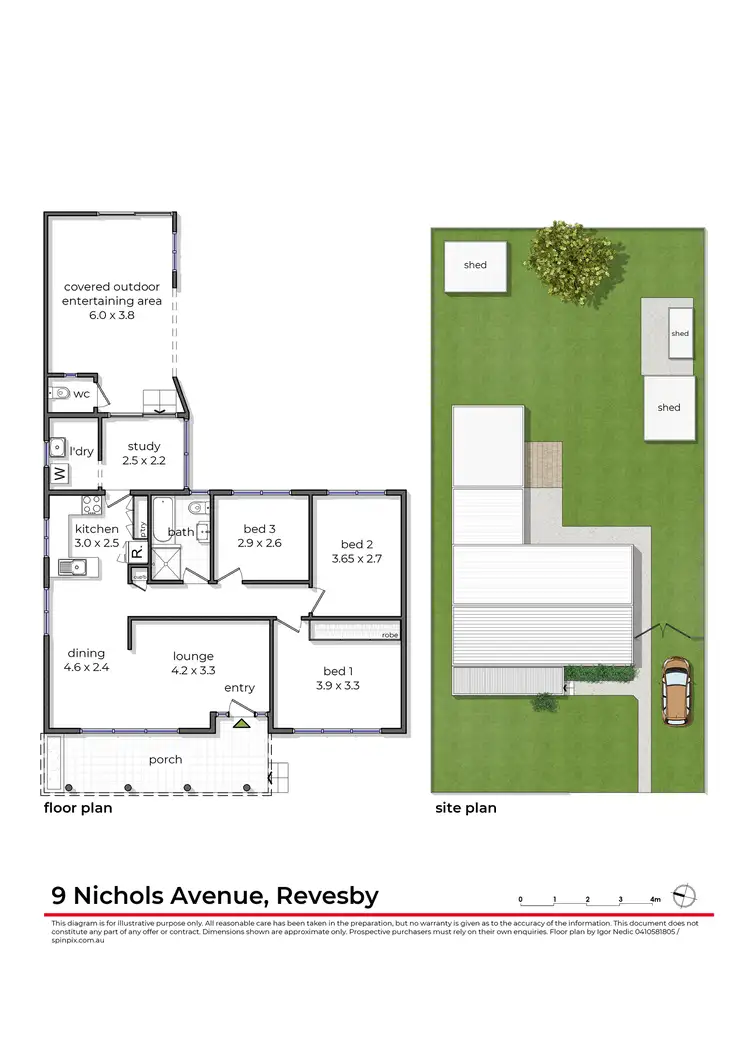 Floorplan of Homely house listing, 9 Nichols Avenue, Revesby NSW 2212