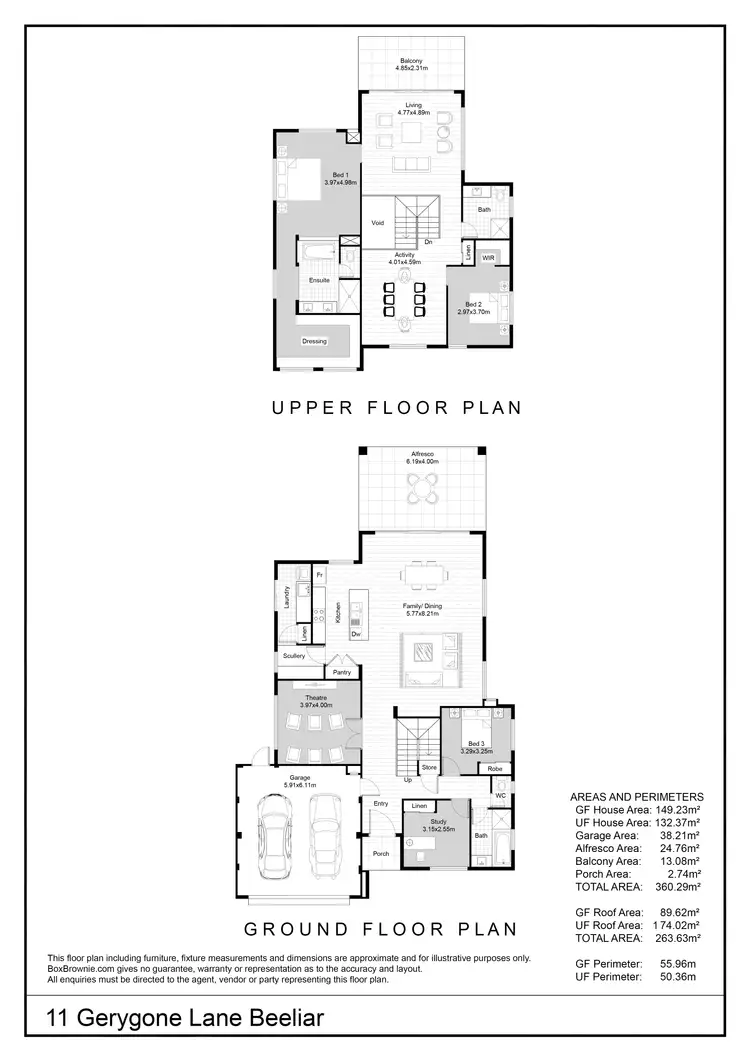 Floorplan of Homely house listing, 11 Gerygone Lane, Beeliar WA 6164