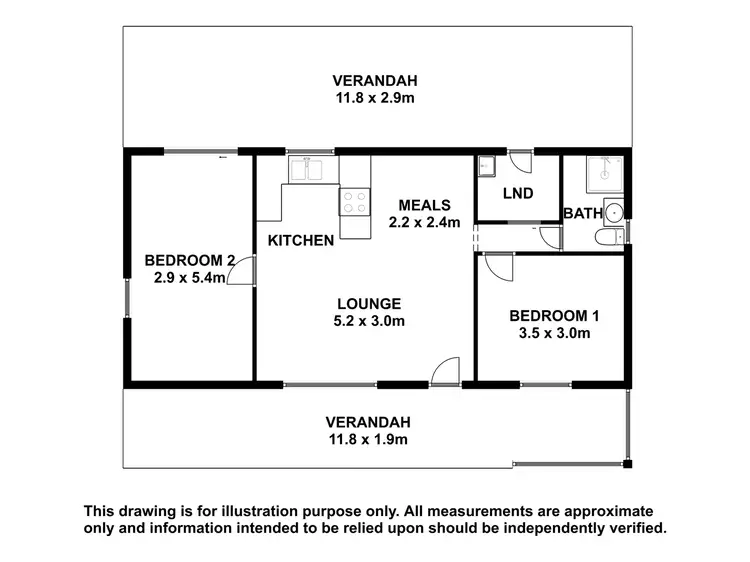 Floorplan of Homely house listing, 11 Reserve Rd, Boatswain Point SA 5275