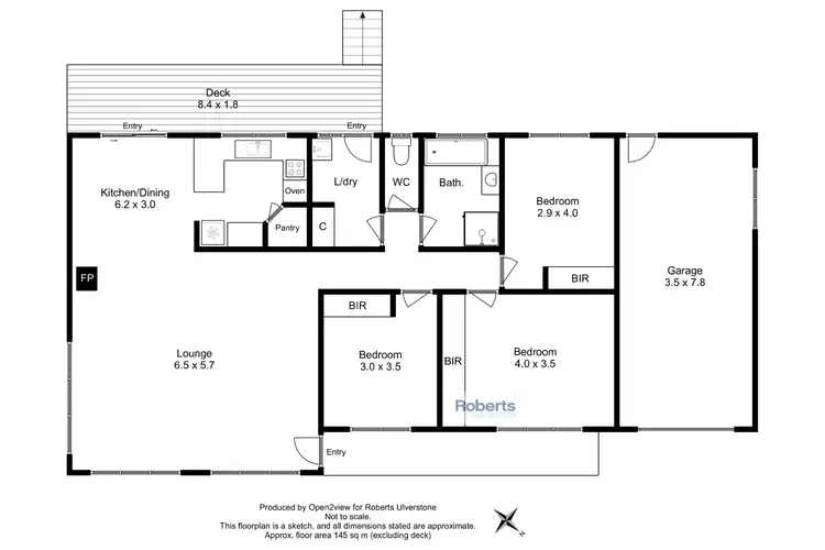 Floorplan of Homely house listing, Proposed Lot 2/38 West Ridge Road, Penguin TAS 7316