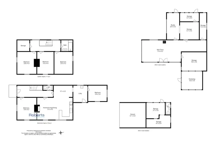 Floorplan of Homely house listing, 39 Eastland Drive, Ulverstone TAS 7315