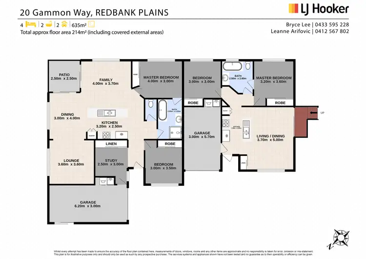 Floorplan of Homely house listing, 20 Gammon Way, Redbank Plains QLD 4301