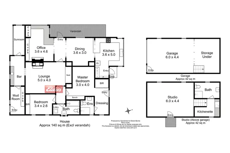 Floorplan of Homely house listing, 21 Jones Street, Strahan TAS 7468