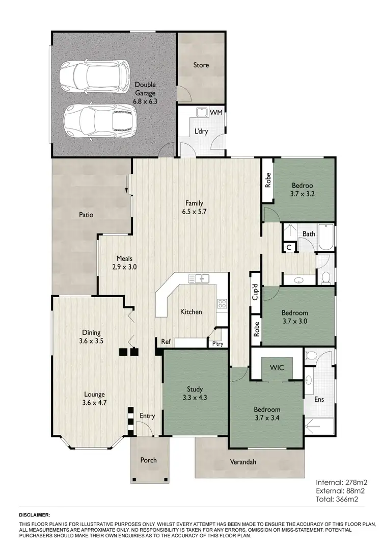 Floorplan of Homely house listing, 86 Copeland Drive, North Lakes QLD 4509