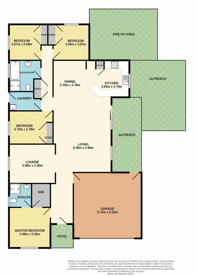 Floorplan of Homely house listing, 8 Sapphire Drive, Rutherford NSW 2320