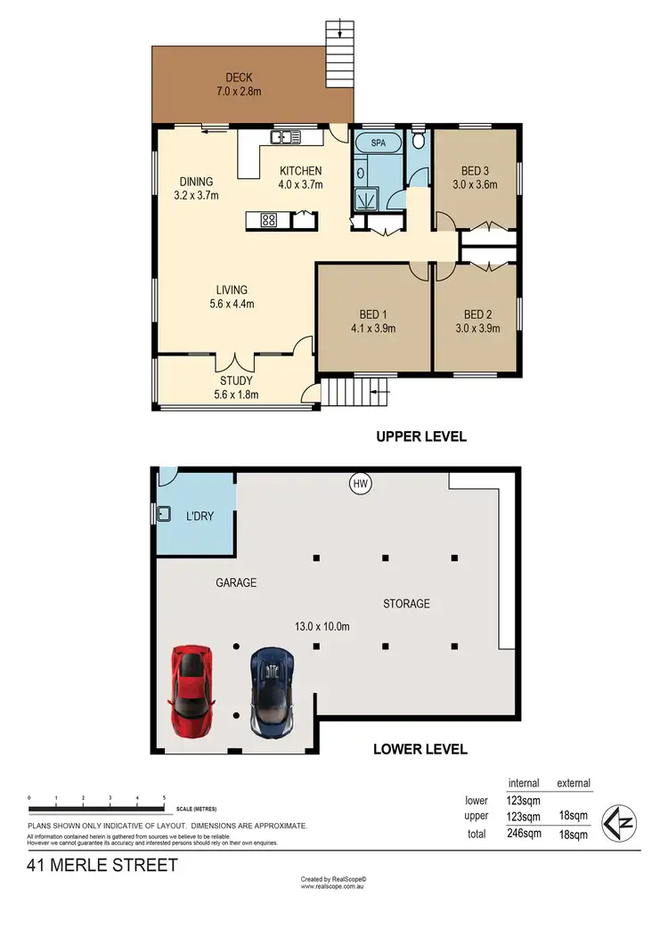 Floorplan of Homely house listing, 41 Merle Street, Carina QLD 4152