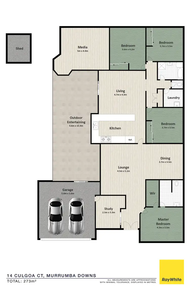 Floorplan of Homely house listing, 14 Culgoa Court, Murrumba Downs QLD 4503