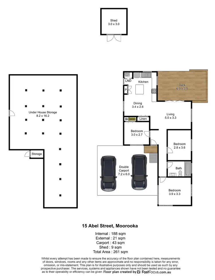 Floorplan of Homely house listing, 15 Abel Street, Moorooka QLD 4105