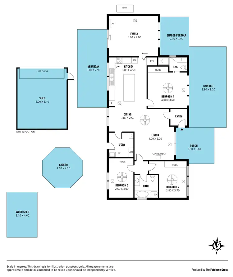 Floorplan of Homely house listing, 7 Stanbury Avenue, Happy Valley SA 5159