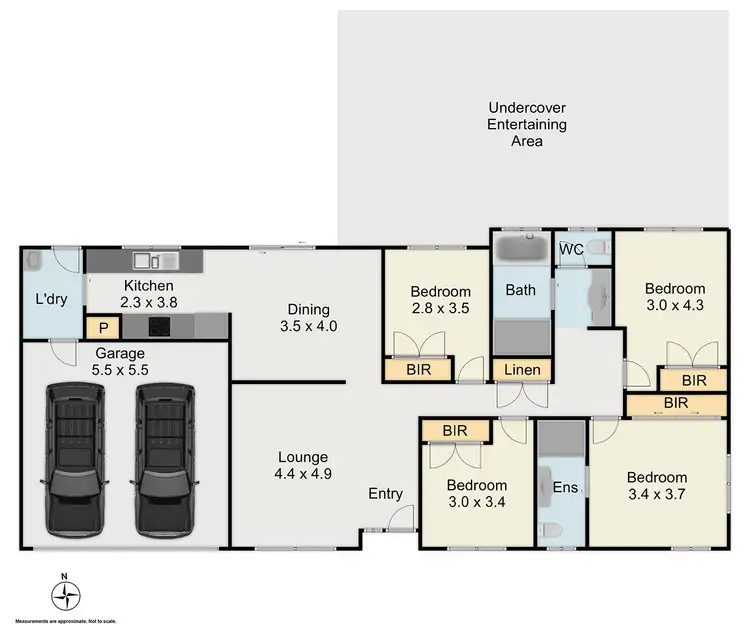 Floorplan of Homely house listing, 58 Brussels Crescent, Rooty Hill NSW 2766