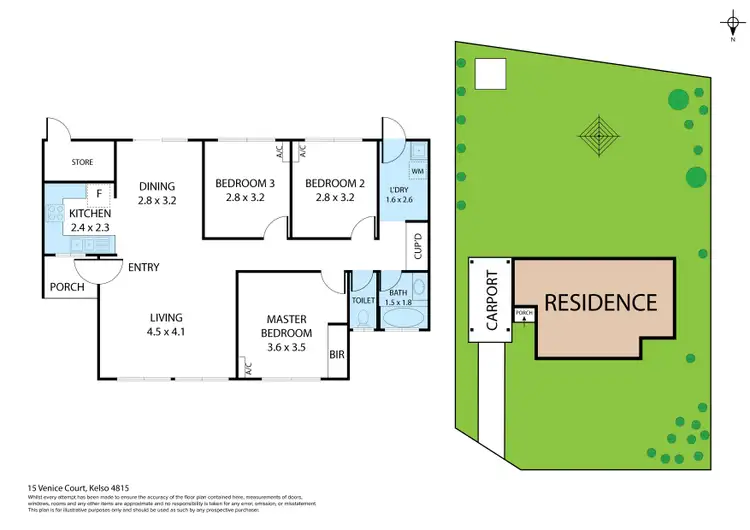 Floorplan of Homely house listing, 15 Venice Court, Kelso QLD 4815