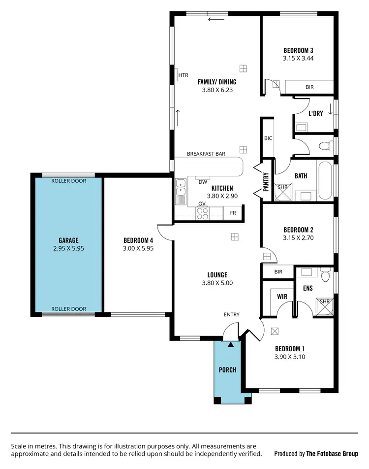 Floorplan of Homely house listing, 6 Bayside Avenue, Aldinga Beach SA 5173