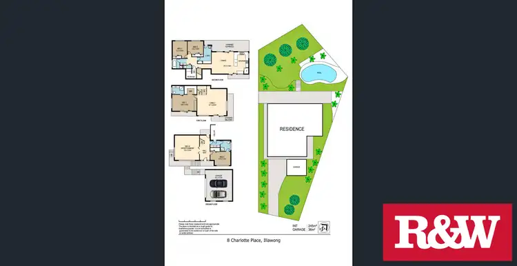 Floorplan of Homely house listing, 8 Charlotte Place, Illawong NSW 2234