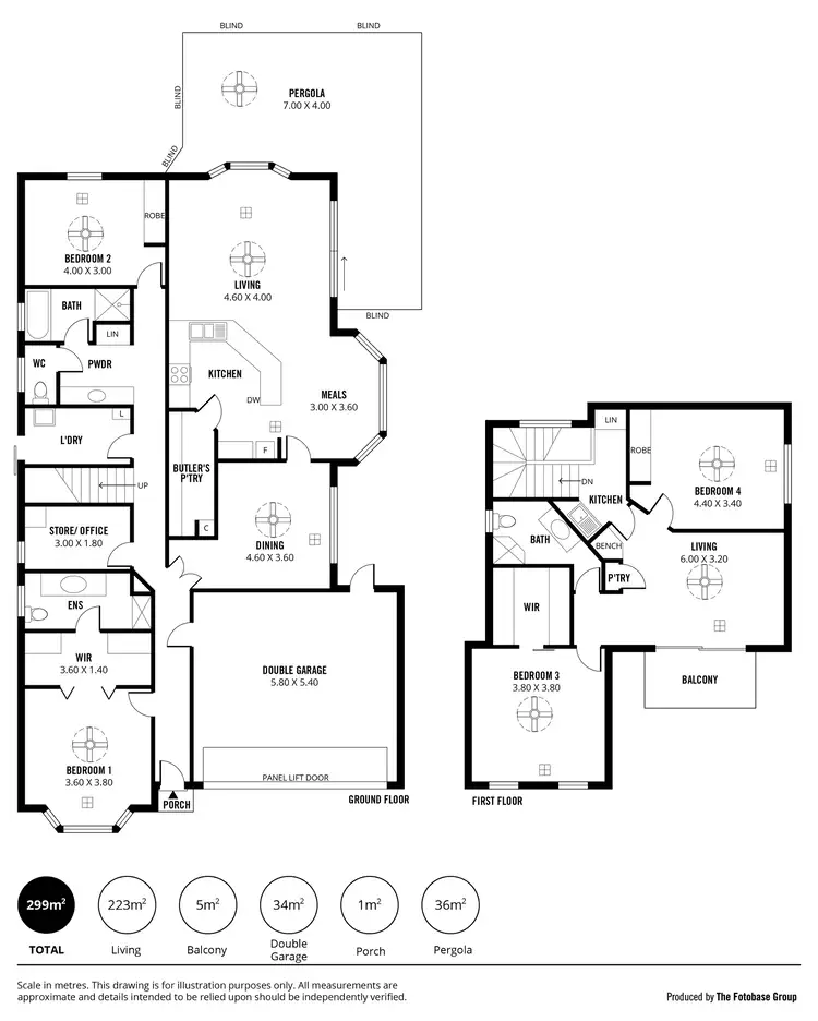Floorplan of Homely house listing, 15 Stratford Way, Northgate SA 5085
