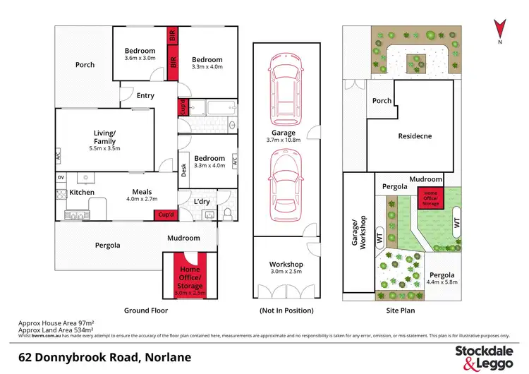 Floorplan of Homely house listing, 62 Donnybrook Road, Norlane VIC 3214