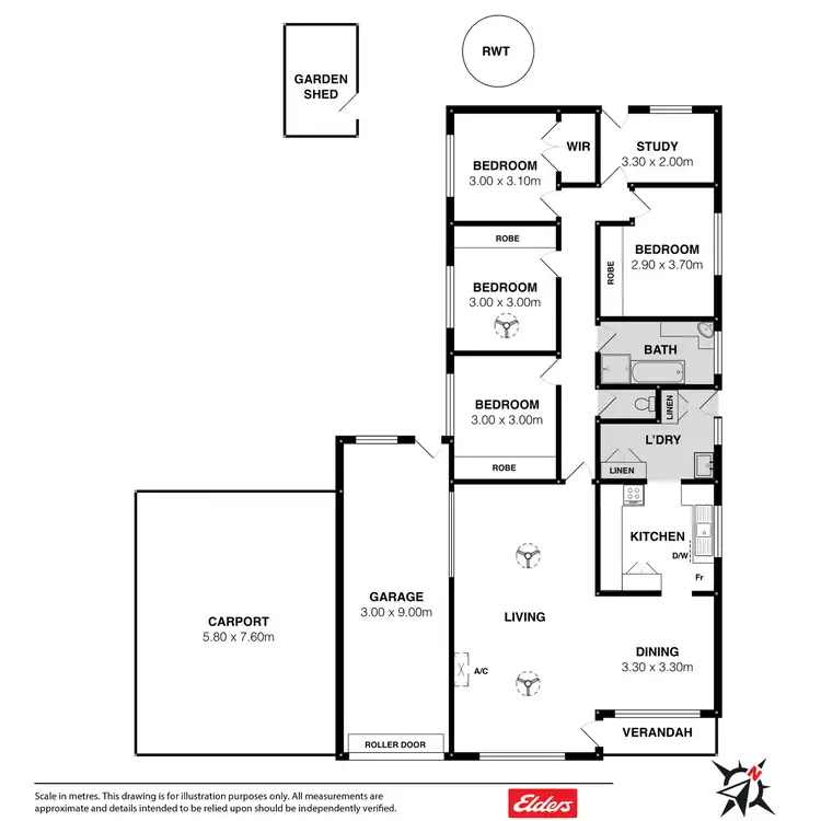 Floorplan of Homely house listing, 16 Baudin Road, Victor Harbor SA 5211