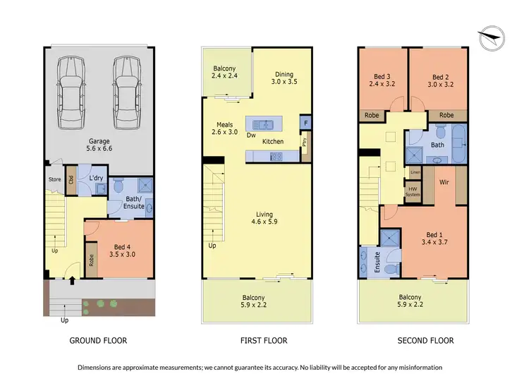 Floorplan of Homely house listing, 108 Stadium Circuit, Mulgrave VIC 3170