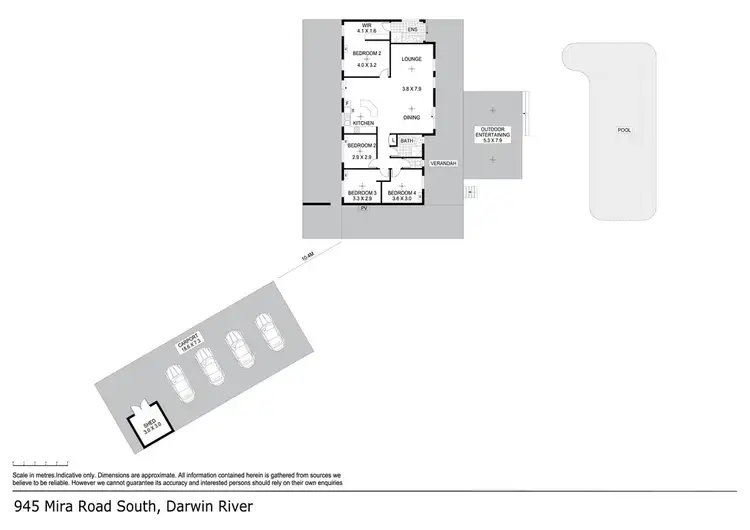 Floorplan of Homely house listing, 945 Mira Road South, Darwin River NT 841