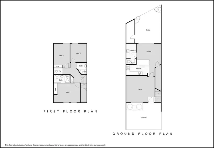 Floorplan of Homely house listing, 10/5 Primula Close, Murdoch WA 6150