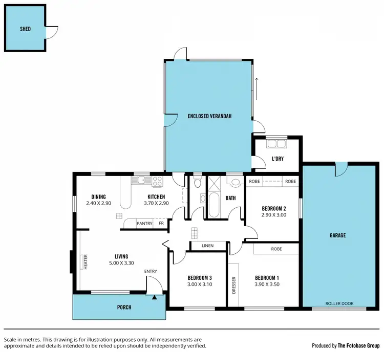 Floorplan of Homely house listing, 127 Railway Terrace, Ascot Park SA 5043