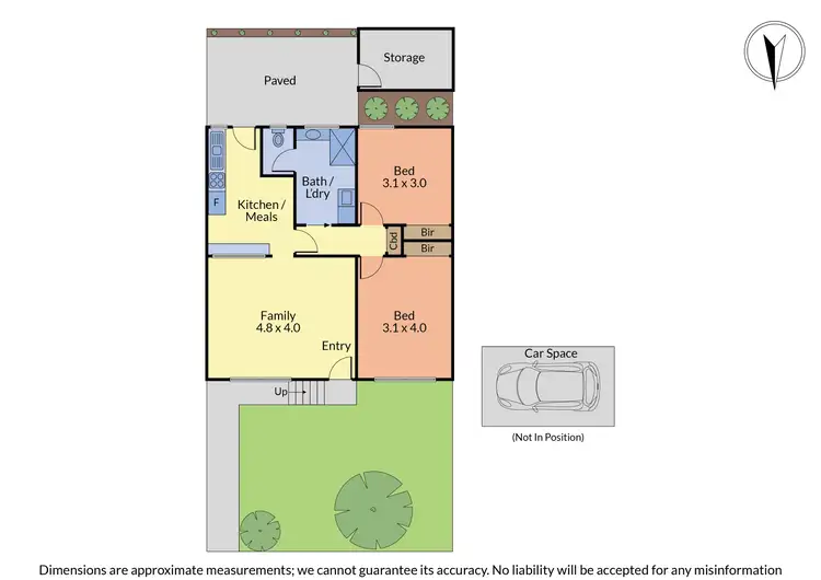 Floorplan of Homely unit listing, 2/6 Pioneer Avenue, Upwey VIC 3158