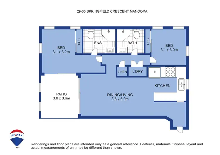 Floorplan of Homely house listing, 102/29-33 Springfield Crescent, Manoora QLD 4870