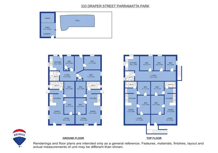 Floorplan of Homely block of units listing, 333 Draper Street, Parramatta Park QLD 4870